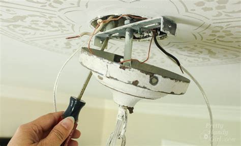 how to attach chandelier to ceiling junction box|installing a chandelier without electrical box.